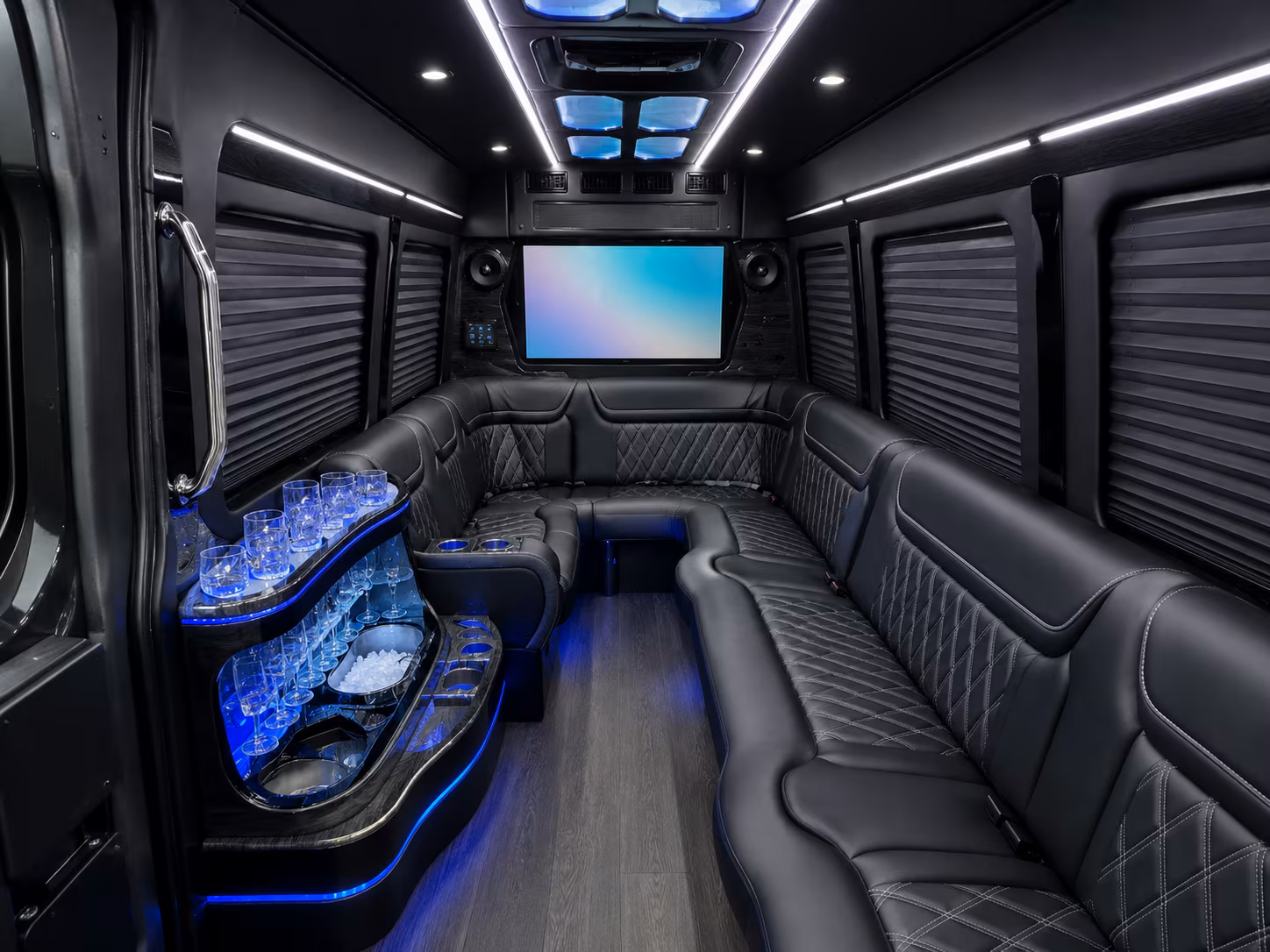 corporate airport transfer buses to and from roc